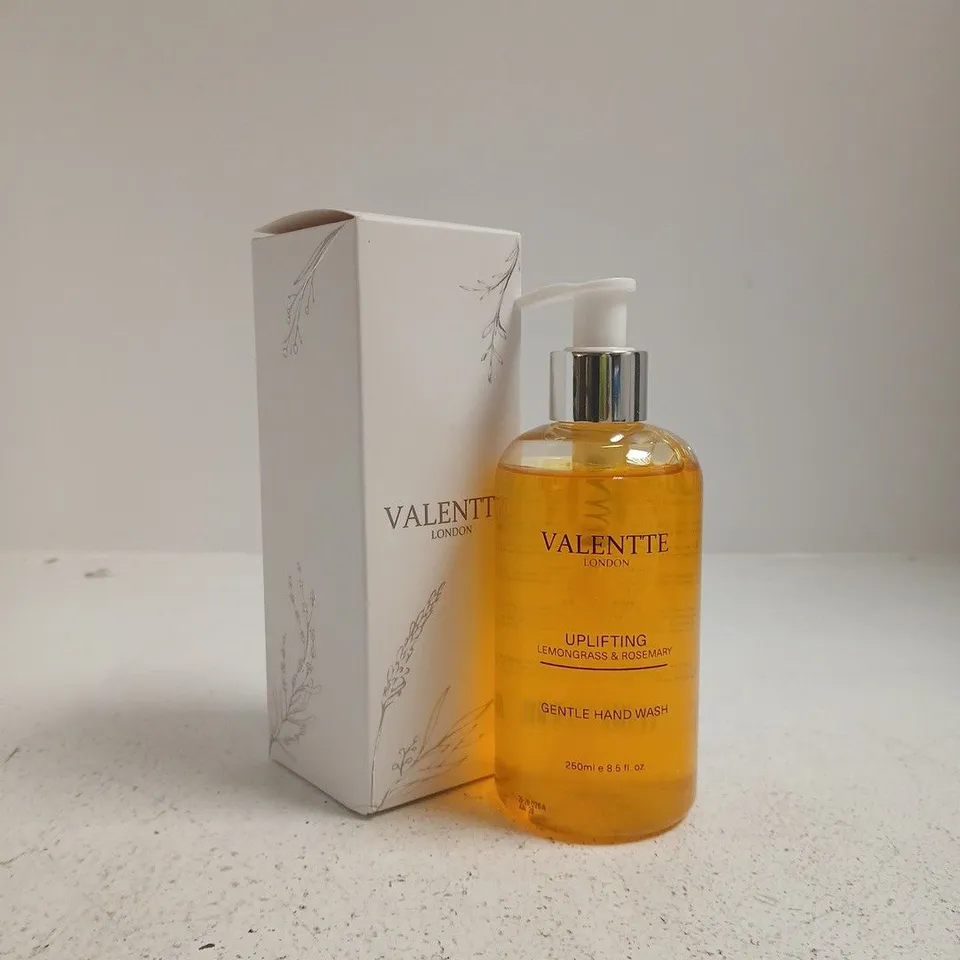 VALENTTE LONDON UPLIFTING HAND WASH – LEMONGRASS & ROSEMARY, 250ML