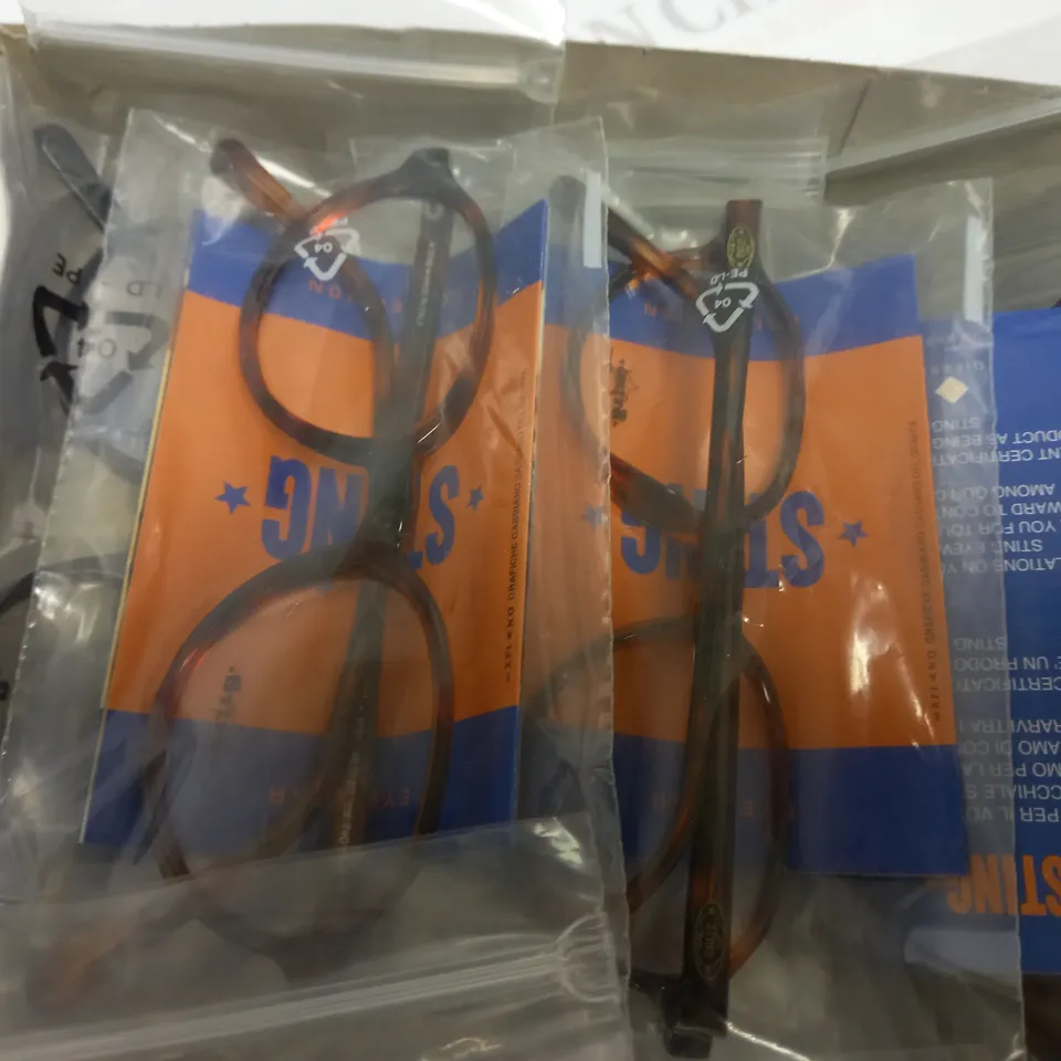 APPROXIMATELY 10 ASSORTED DE RIGO STING GLASSES TO INCLUDE MODELS 6051 AND 6157 