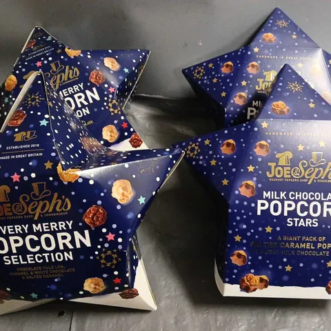 LOT OF 4 JOE & STEPH POPCORN TREATS