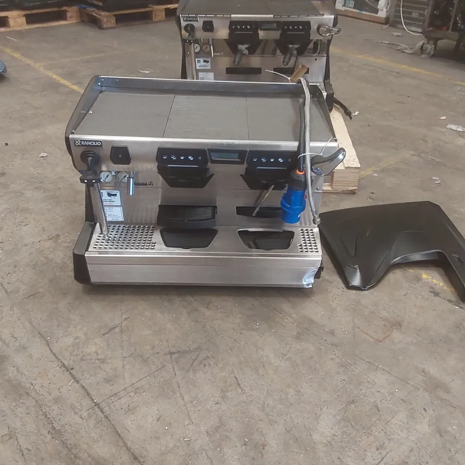 RANCILIO CLASSE 7 COMMERCIAL 2 GROUP COFFEE MACHINE