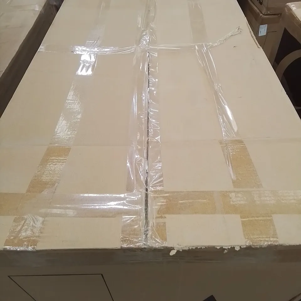 BOXED AS NEW CALYPSO ONETA SINGLE DRAWER WH VANITY UNIT IN APPLEWOOD - 1180X380X600MM