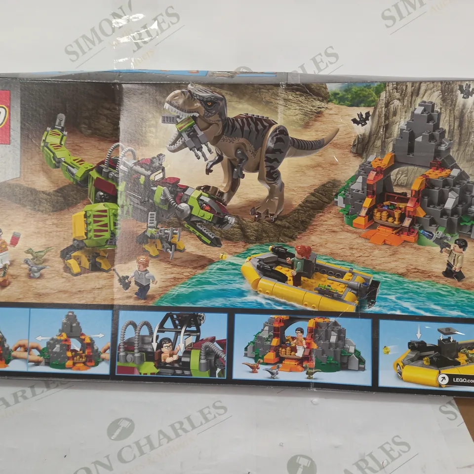 LEGO JURASSIC WORLD 75938 T. REX VS DINO MECH BATTLE