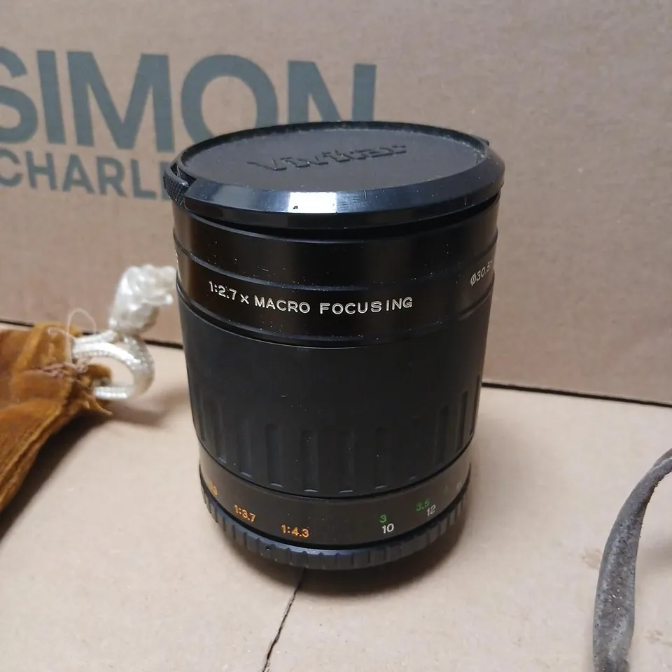VIVITAR 500MM F/8 MIRROR LENS – FRONT CAP ATTACHED