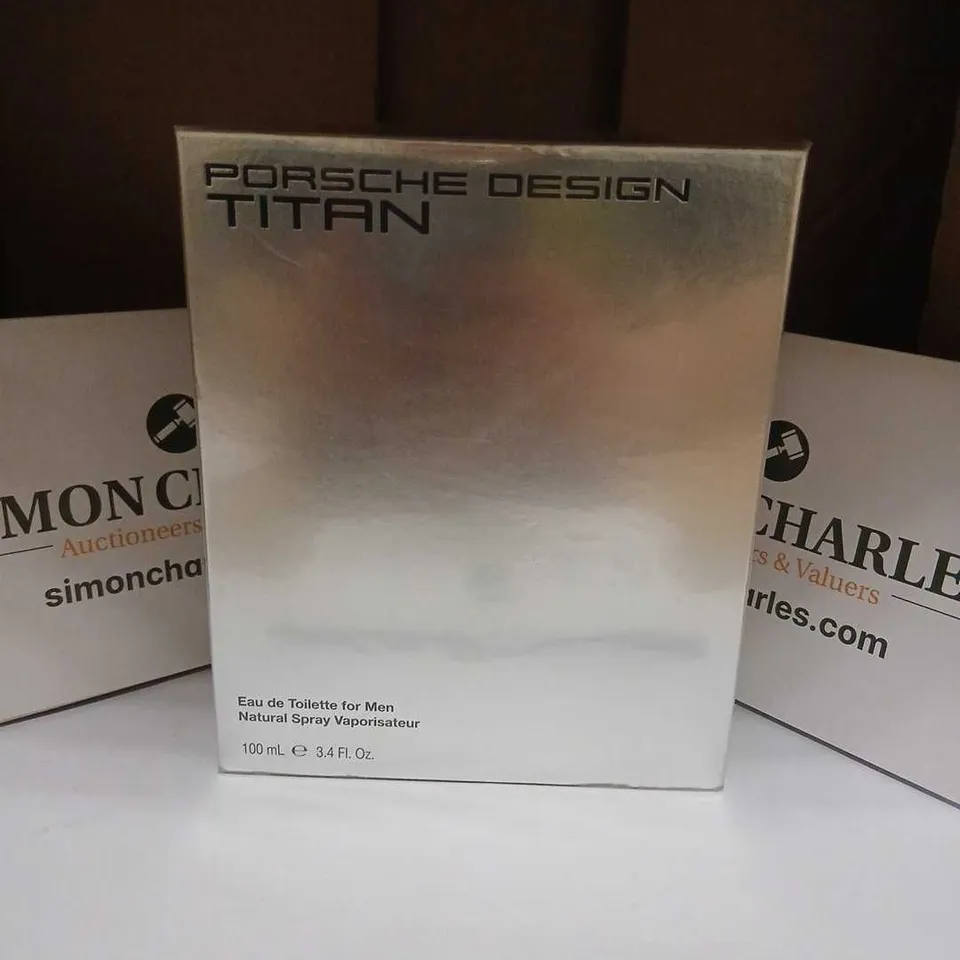 BOXED AND SEALED PORSCHE DESIGN TITAN EAU DE TOILETTE FOR MEN 100ML