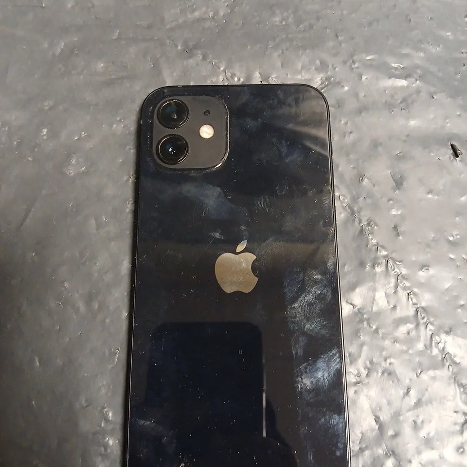APPLE IPHONE 12 – BLACK, DUAL-CAMERA SMARTPHONE - A2403