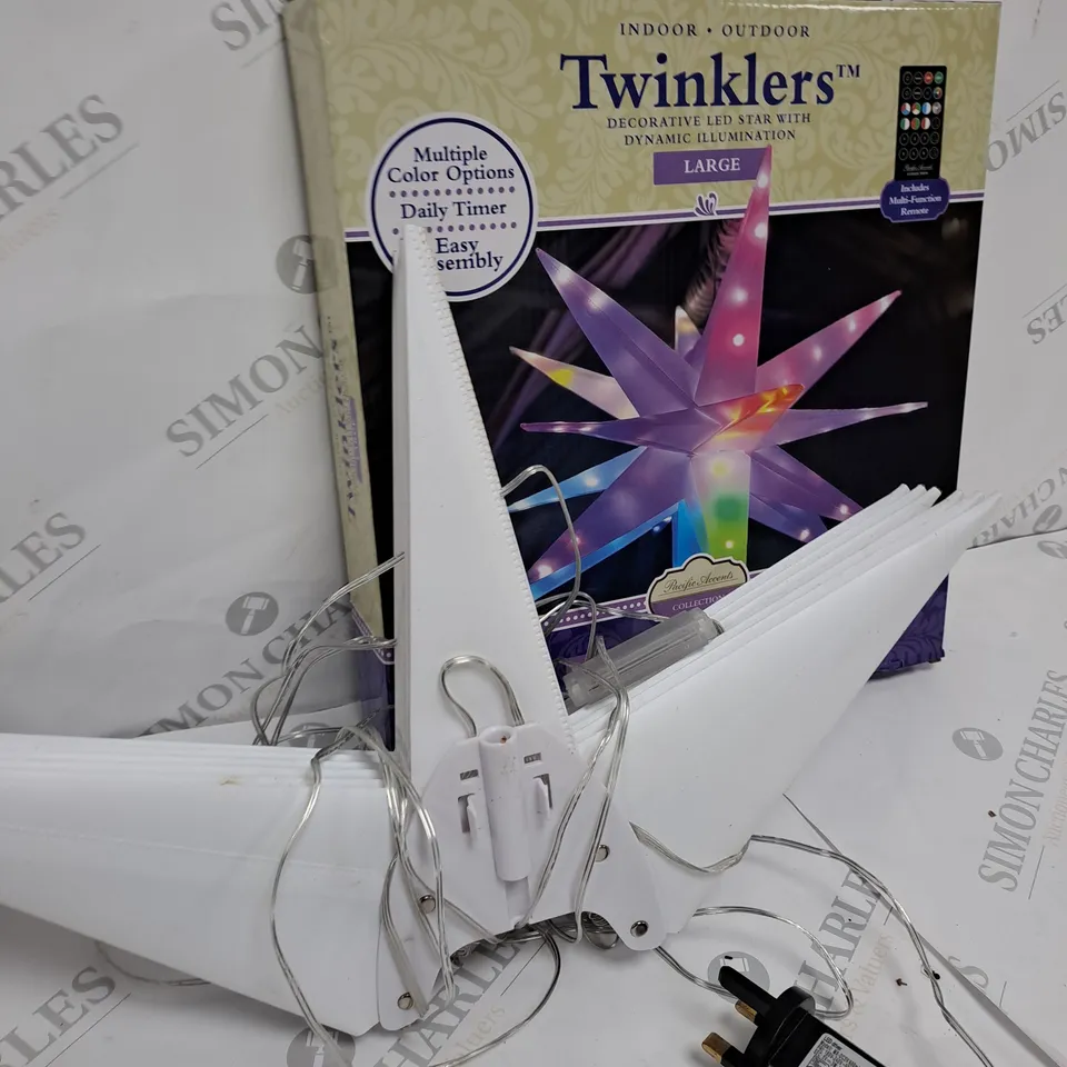 BOXED PACIFIC ACCENTS STAR BURST LIGHT