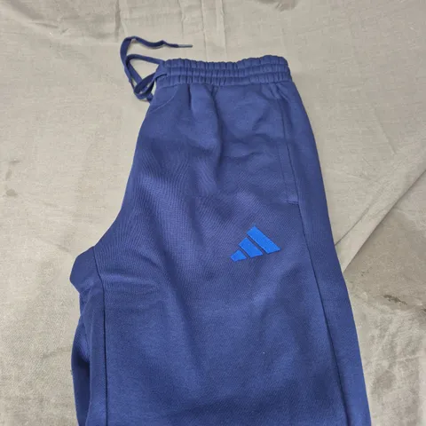 ADIDAS LOGO FLEECED TRACKSUIT BOTTOMS SIZE M