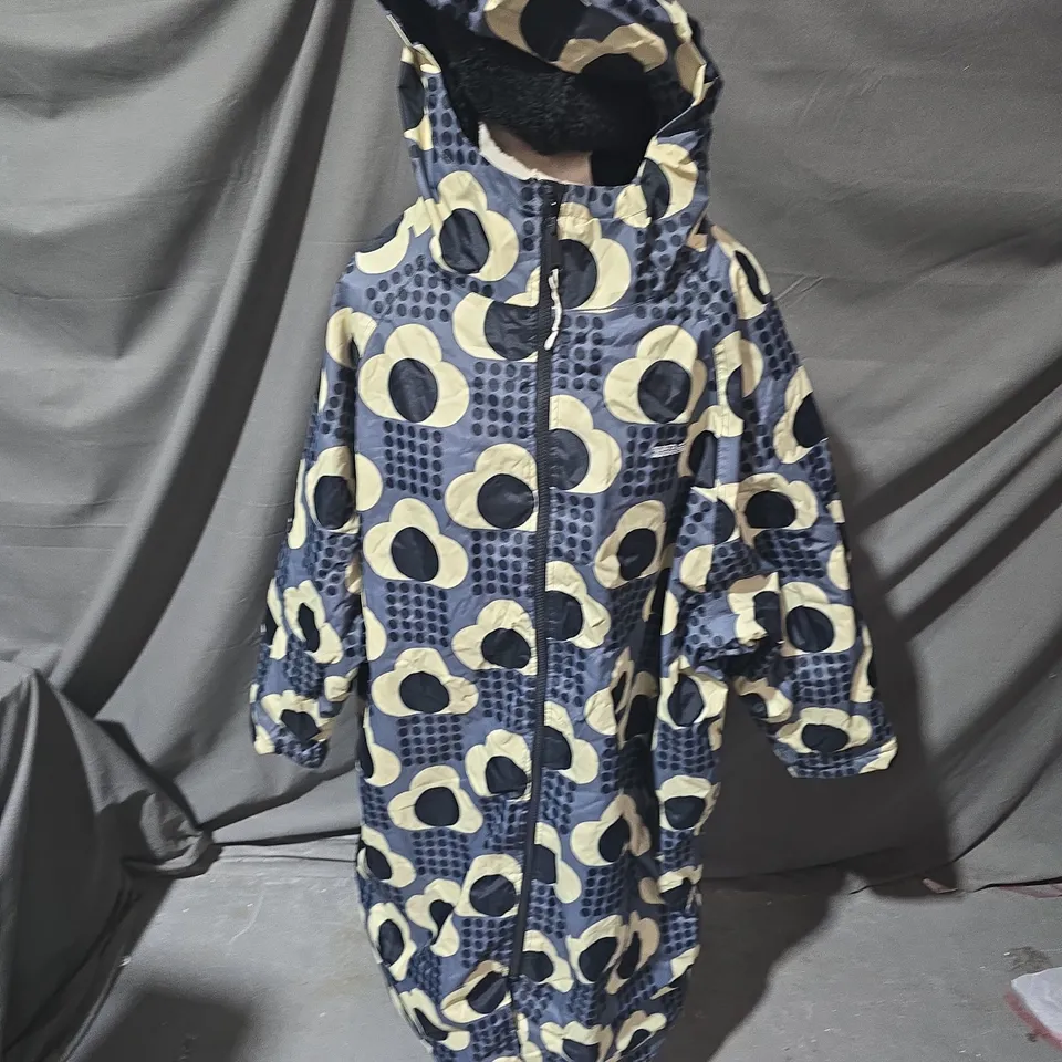 ORLA KIELY X REGATTA GREAT OUTDOORS COAT – PATTERNED HOODED OUTERWEAR, ONE SIZE