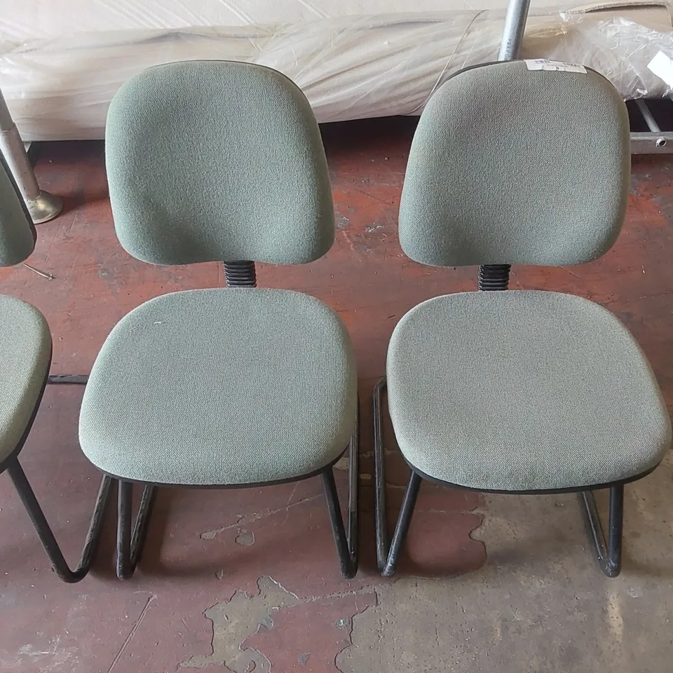SET OF 4 OFFICE CHAIRS