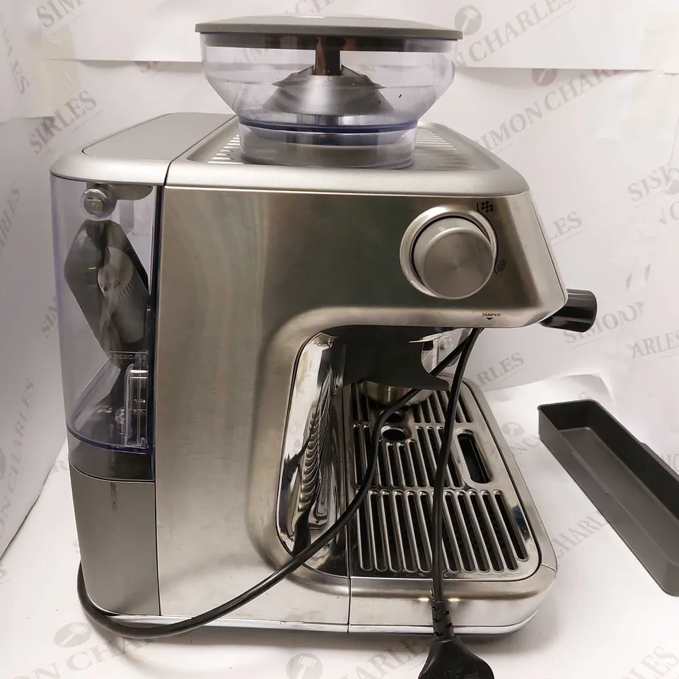SAGE SES878 BSS COFFEE MACHINE - SILVER/BLACK