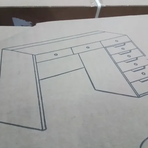 BOXED NAKEEMA DRESSING TABLE WITH LED LIGHTS /2 BOXES