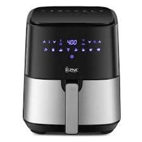 BOXED ATRAVESAR ZNC359EANK AIR FRYER - BLACK/SILVER