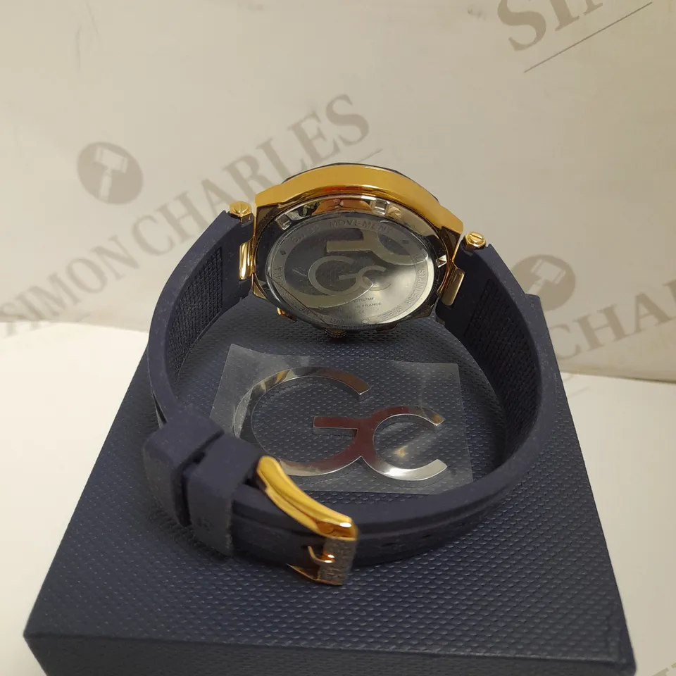 GC SPIRIT SPORT SILICONE BLUE MEN'S WATCH  RRP £525
