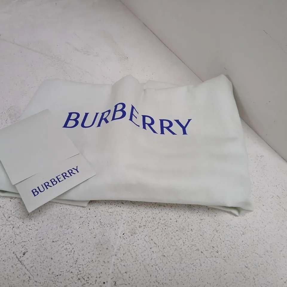 BURBERRY BLACK KNEE-HIGH BOOTS, UK 7 (EUR 41)