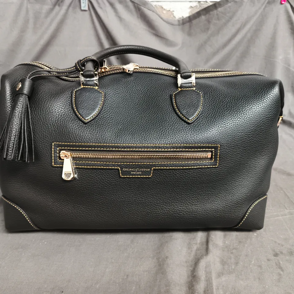 ASPINALL LONDON DARK GREEN HANDBAG 