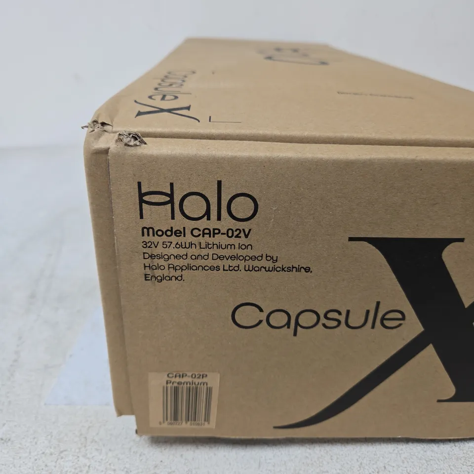 HALO CAPSULE X MODEL CAP-02V VACUUM BOXED