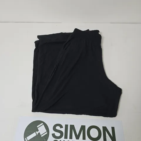 BONPRIX WIDE LEG BLACK TROUSERS SIZE 10