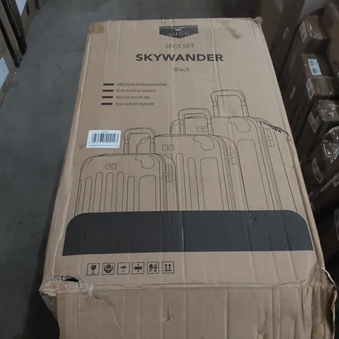 BOXED LUGG SKYWANDER 3PCS LUGGAGE SET