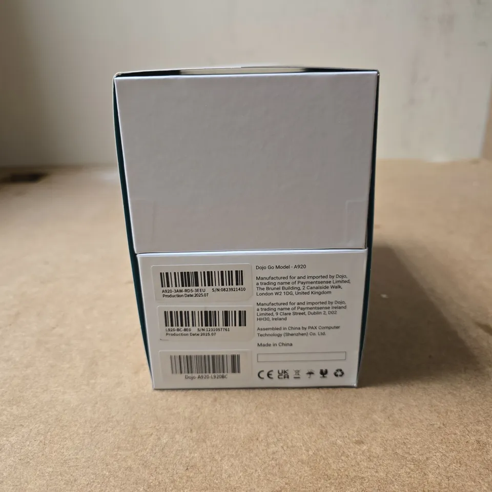 DOJO GO A920 CARD READER BOXED