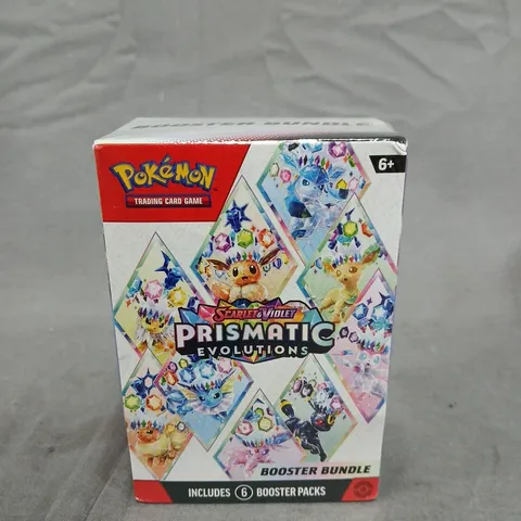 POKÉMON SCARLET & VIOLET PRISMATIC EVOLUTIONS BOOSTER BUNDLE – 6 BOOSTER PACKS (SEALED)