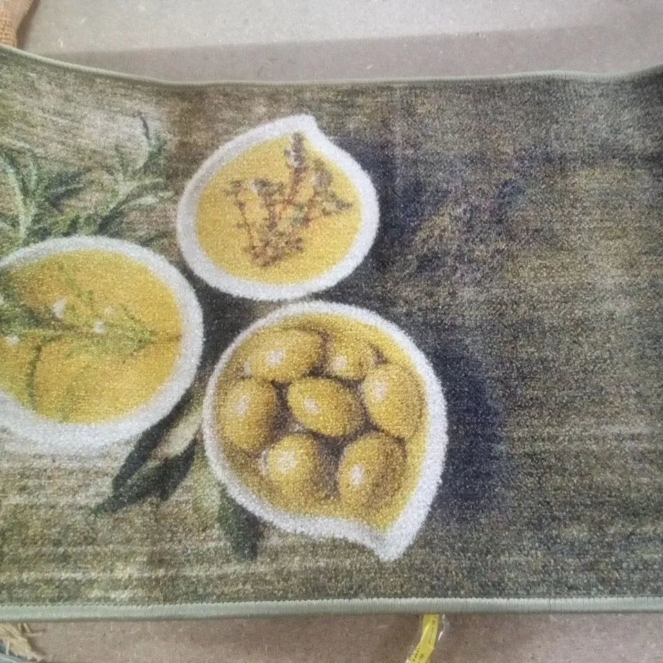 JAKEYAH 3D KITCHEN MAT OLIVE 50X150CM
