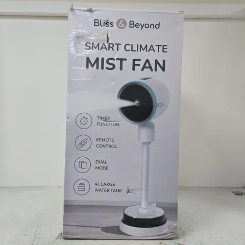 BLISS & BEYOND SMART CLIMATE MIST FAN – BOXED
