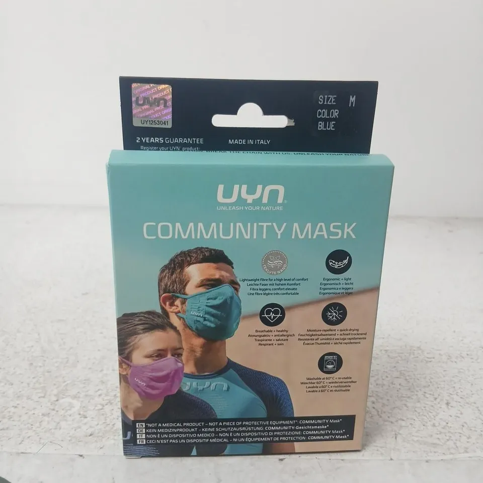 APPROXIMATELY 87 BOXED UYN COMMUNITY MASKS