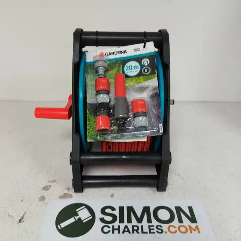 GARDENA 20M HOSE REEL SET
