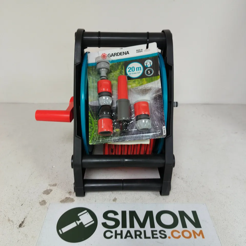GARDENA 20M HOSE REEL SET