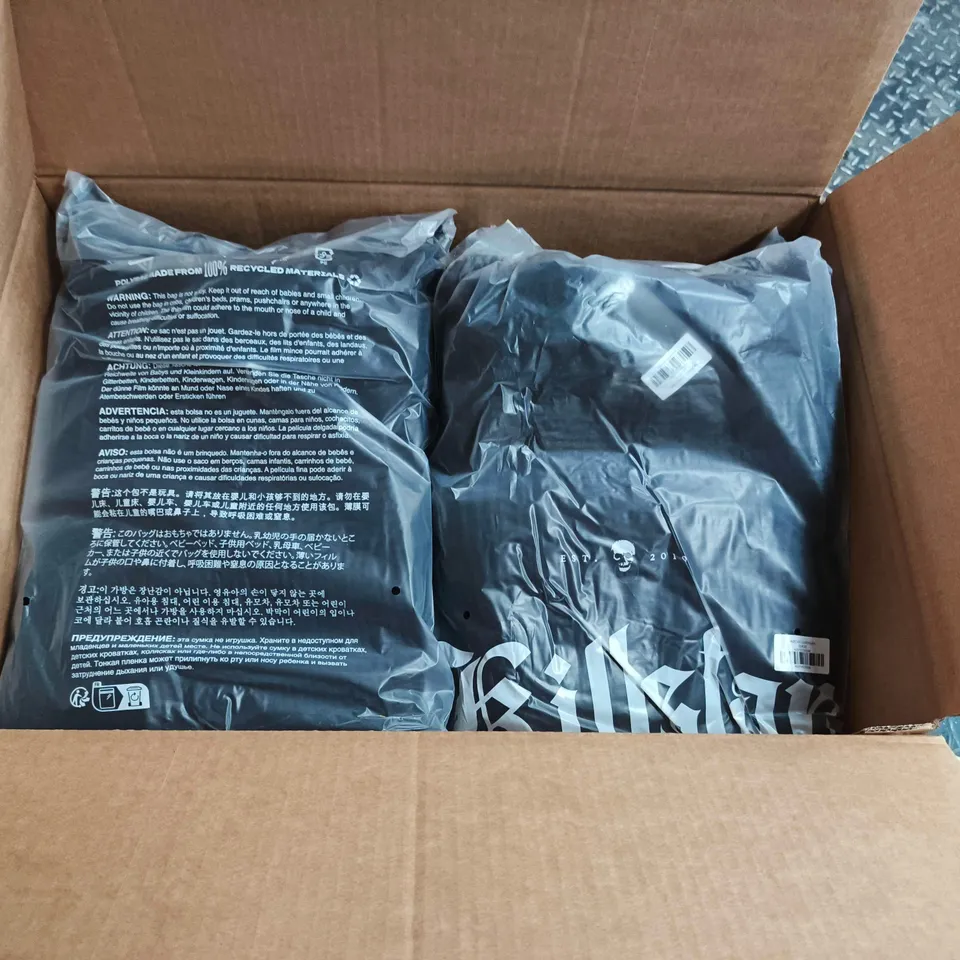LOT OF APPROXIMATELY 20 BRAND NEW KILLSTAR HAZEVIL CARDIGANS IN BLACK - VARIOUS SIZES