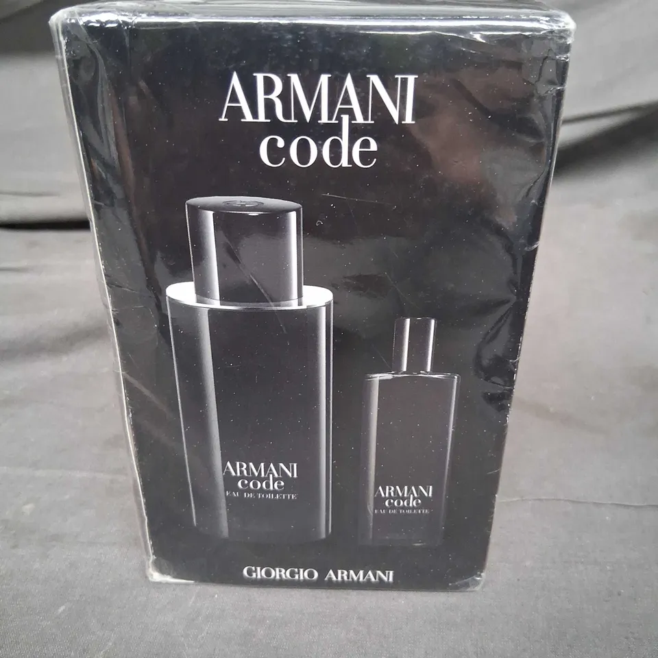 BOXED AND SEALED ARMANI CODE GIORGIO ARMANI TRAVEL COLLECTION