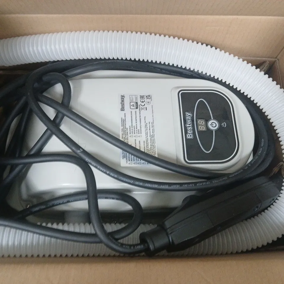 BOXED FLOW CLEAR POOL HEATER