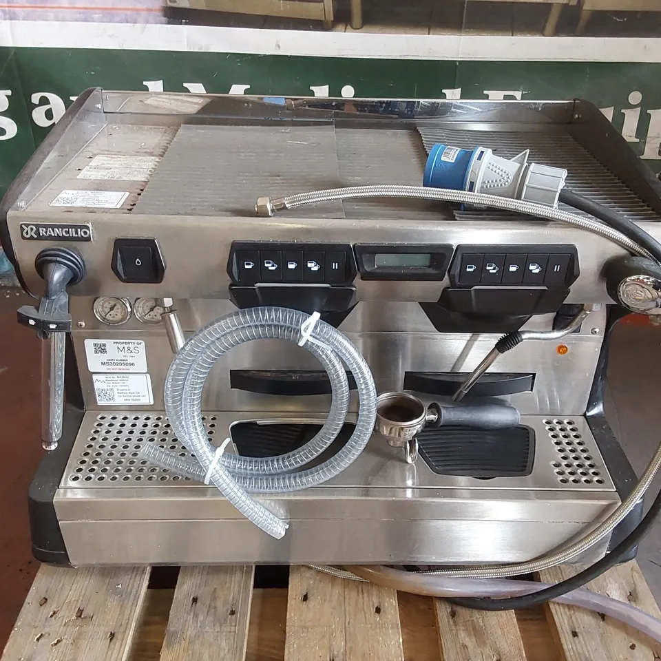 RANCILIO RAN7-2IS COMMERCIAL 2 GROUP BARRISTA COFFEE MACHINE 