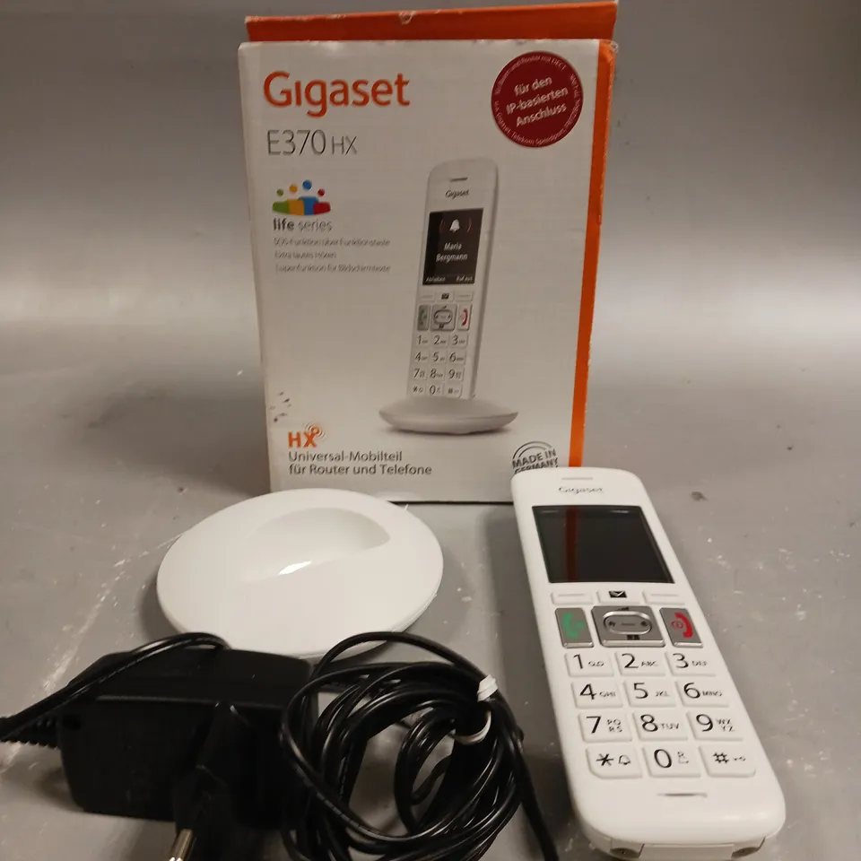 BOXED GIGASET E370HX TELEPHONE 