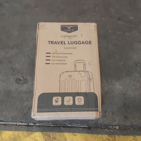 BOXED LUGG LIGHTWEIGHT TRAVEL SUITCASE 