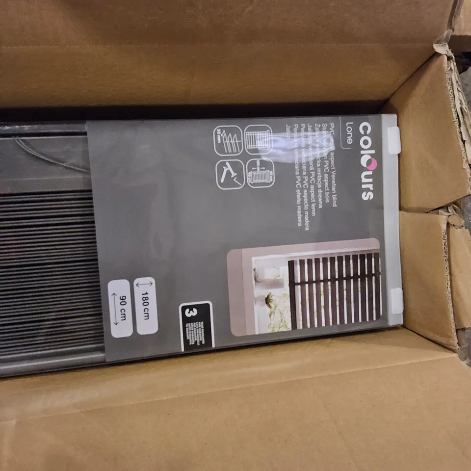 BOXED LONE GREY VENETIAN BLIND 180 × 90cm