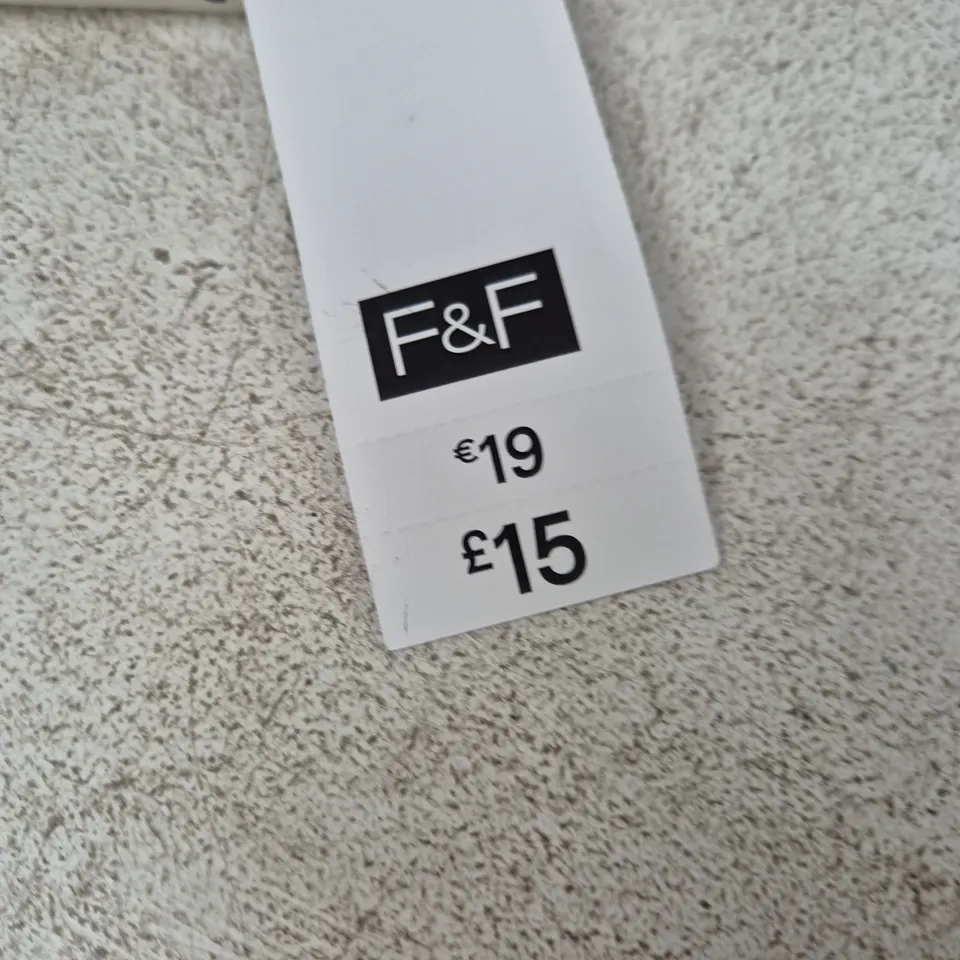 UK 16 Tesco F&F White Polka Dot Bodysuit