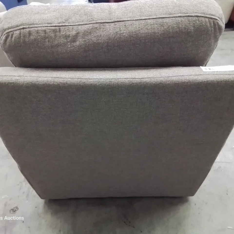 QUALITY BRITISH DESIGNER & MANUFACTURED G PLAN BURFORD EASY CHAIR NIMBUS EARTH FABRIC 