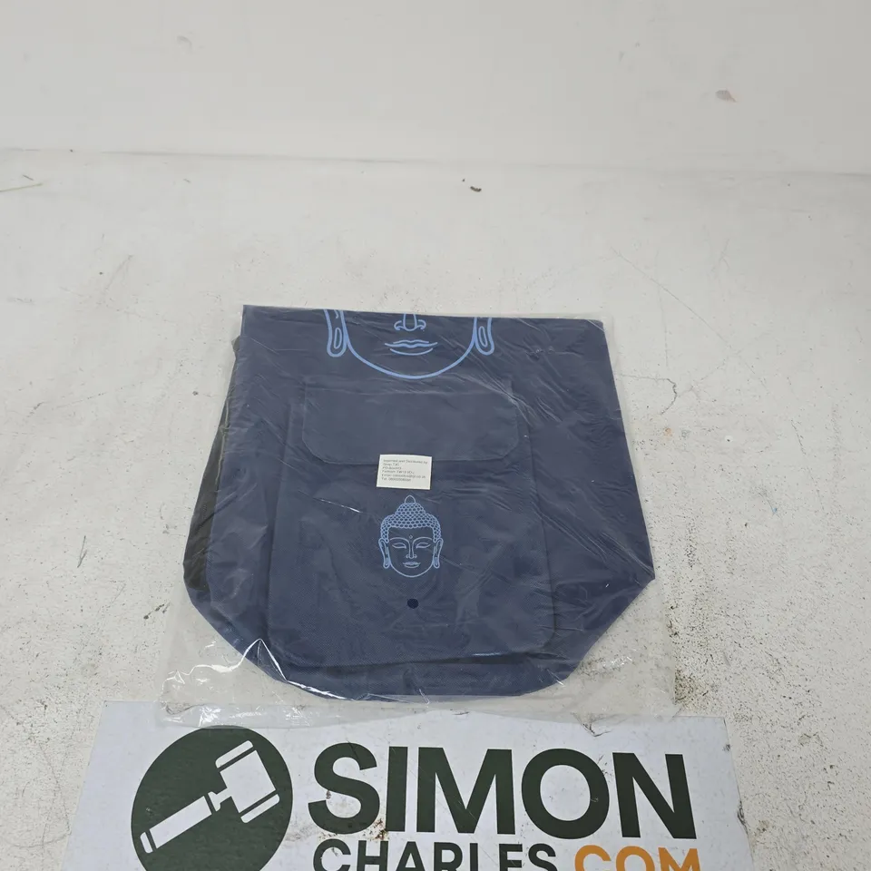 BOX OF APPROXIMATELY 40 SOULSMART BUDDHA PRINT NAVY BAGS