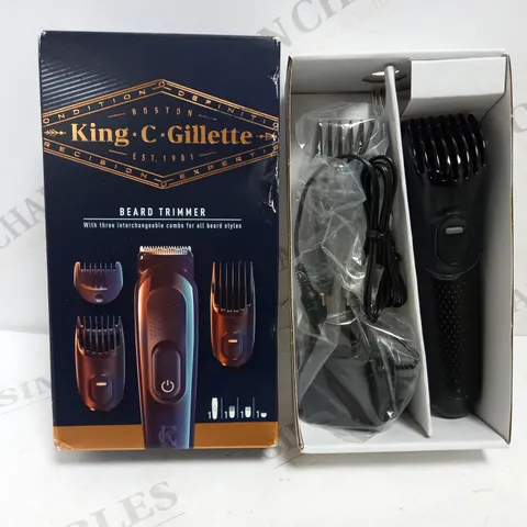 KING C. GILLETTE BEARD TRIMMER