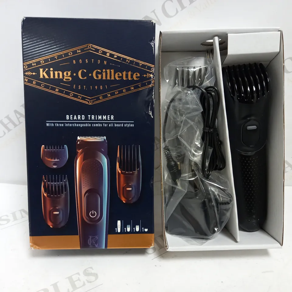 KING C. GILLETTE BEARD TRIMMER