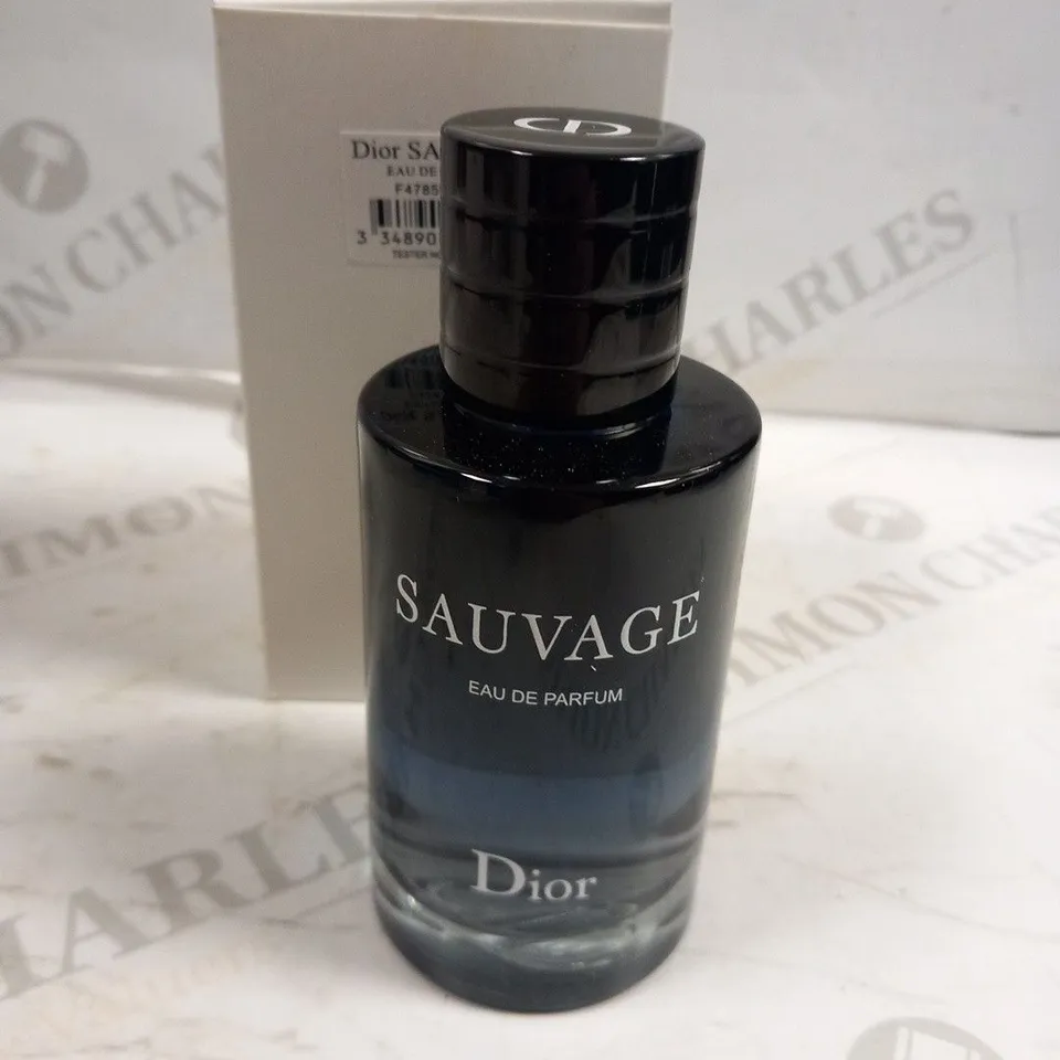 BOXED DIOR SAUVAGE EAU DE PARFUM100ML TESTER BOTTLE 