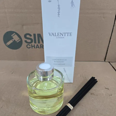 VALENTTE LONDON LEMONGRASS & ROSEMARY REED DIFFUSER