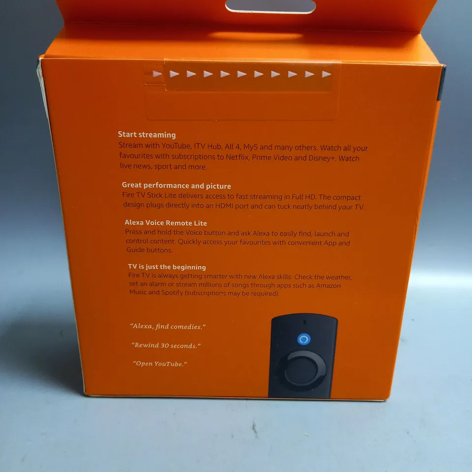 BOXED AMAZON FIRE TV STICK