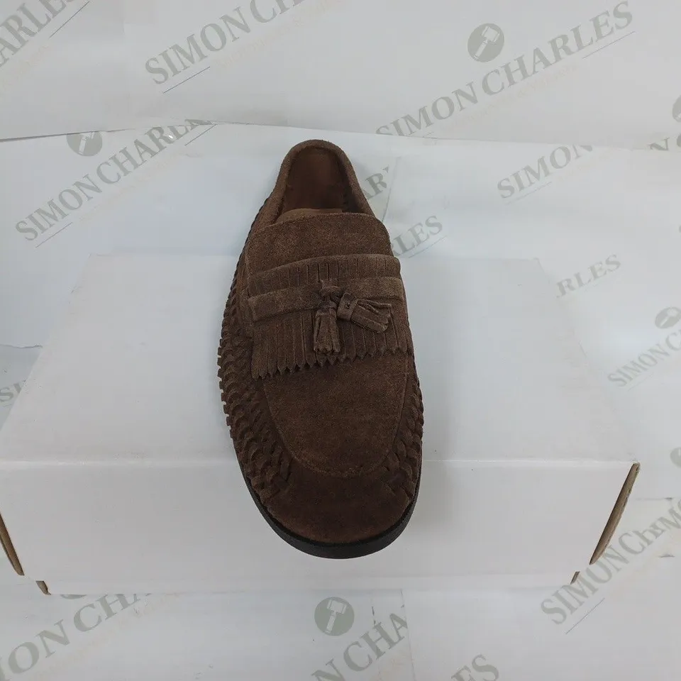 BOXE MENS CASUAL BROWN SHOES SIZE 44