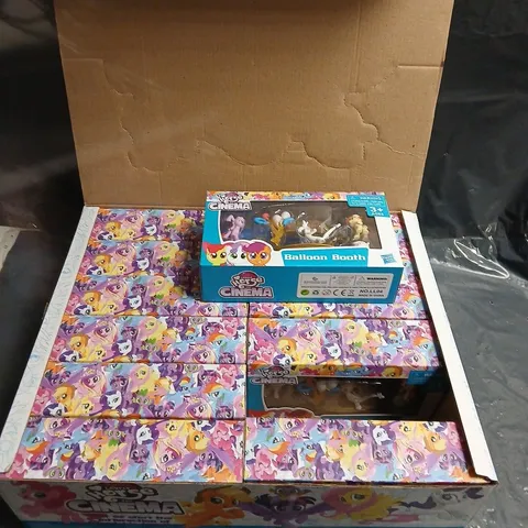 BOX OF 12 HORSE CINEMA BALLOON BOOTH FIGURE SETS