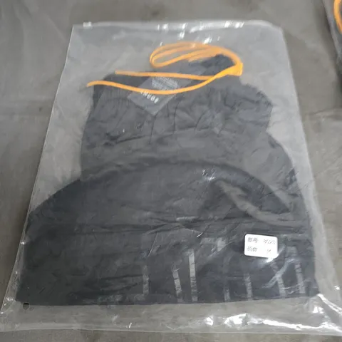 RHUDE BLACK SWIM SHORTS ORANGE DRAWSTRINGS – SIZE M