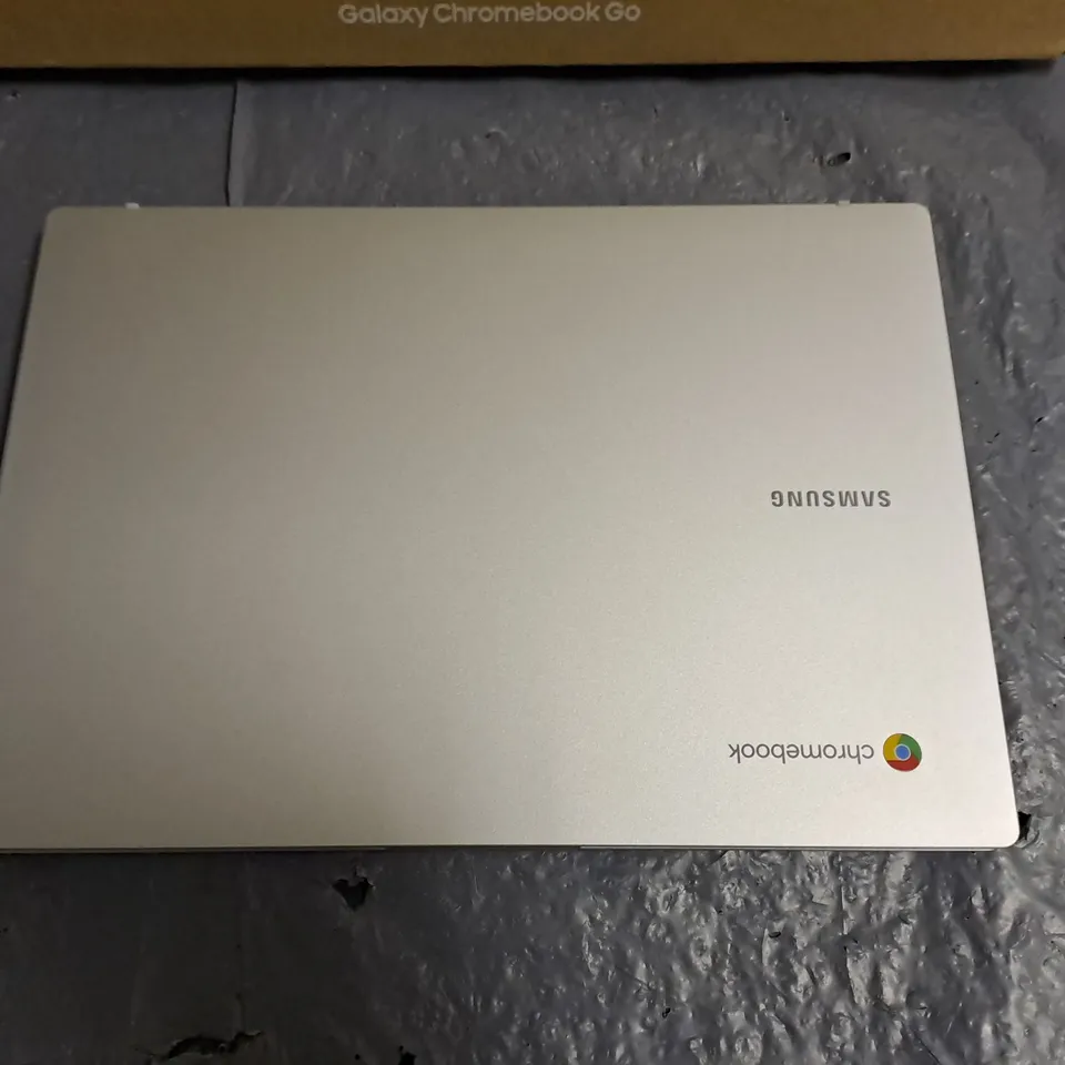 BOXED SAMSUNG GALAXY CHROMEBOOK GO INTEL CELERON LAPTOP IN SILVER - XE310XDA-KA1UK