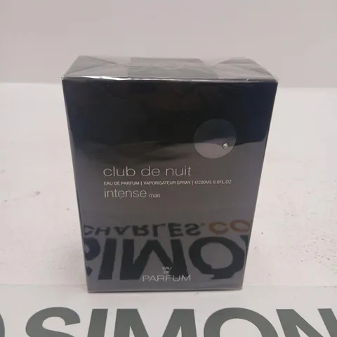BOXED AND SEALED CLUB DE NUIT EAU DE PARFUM INTENSE MAN 200ML