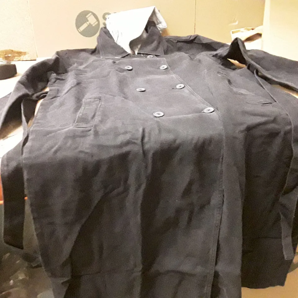BOXED BRAND NEW JDWILLIAMS DENIM HOODED TRENCH SIZE 18 BLACK COLOUR APPROXIMATELY 5 PIECES 